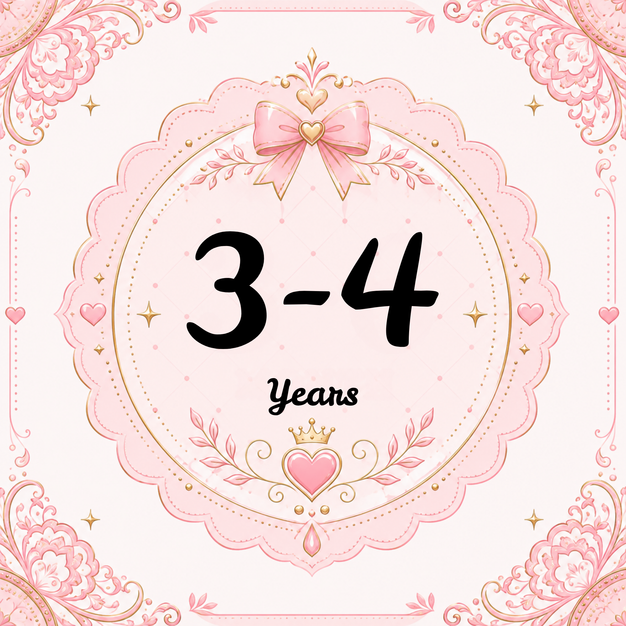 3-4 years
