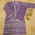 Chunri purple (7-11 yrs)