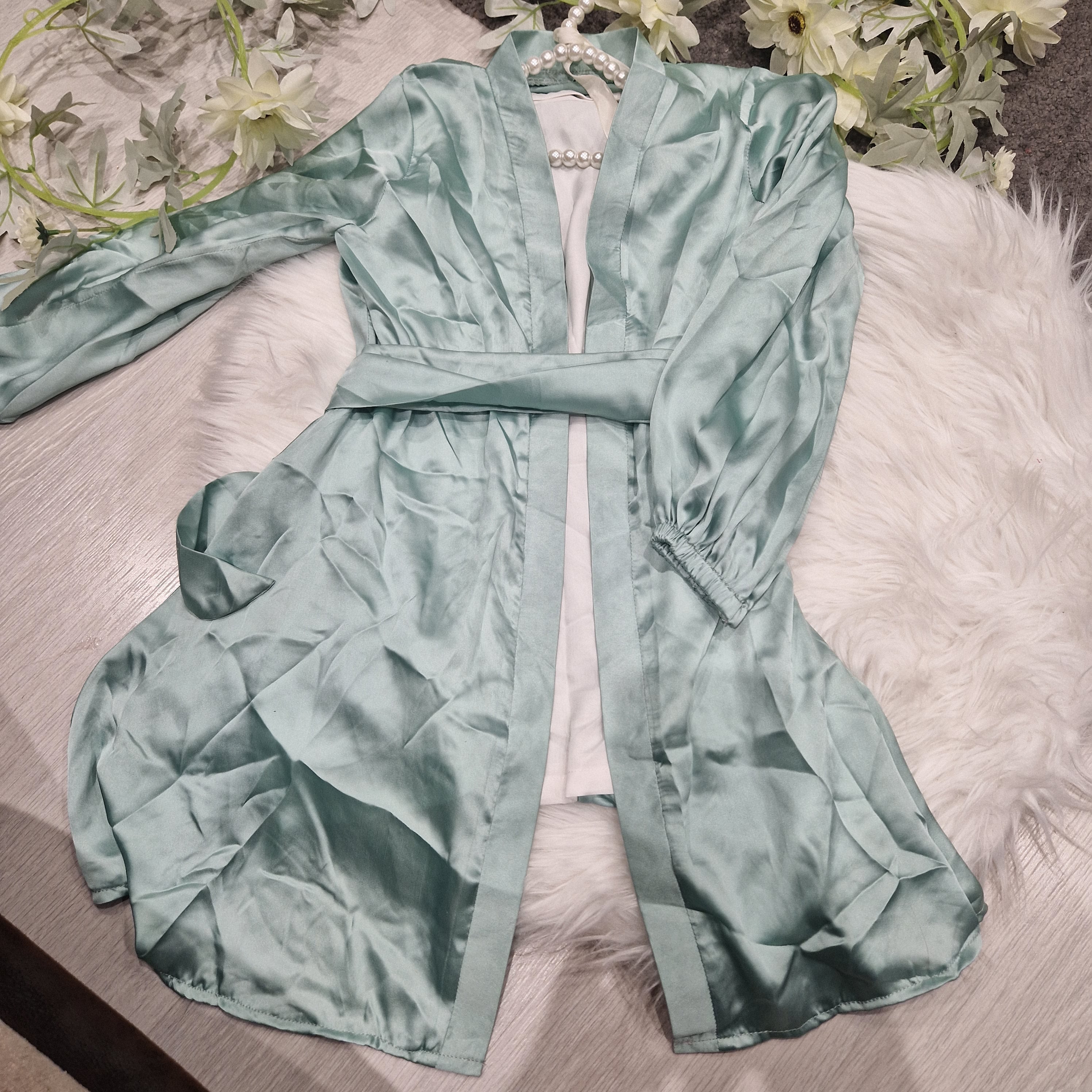 Mint Abaya (1 yr and Adult Small)