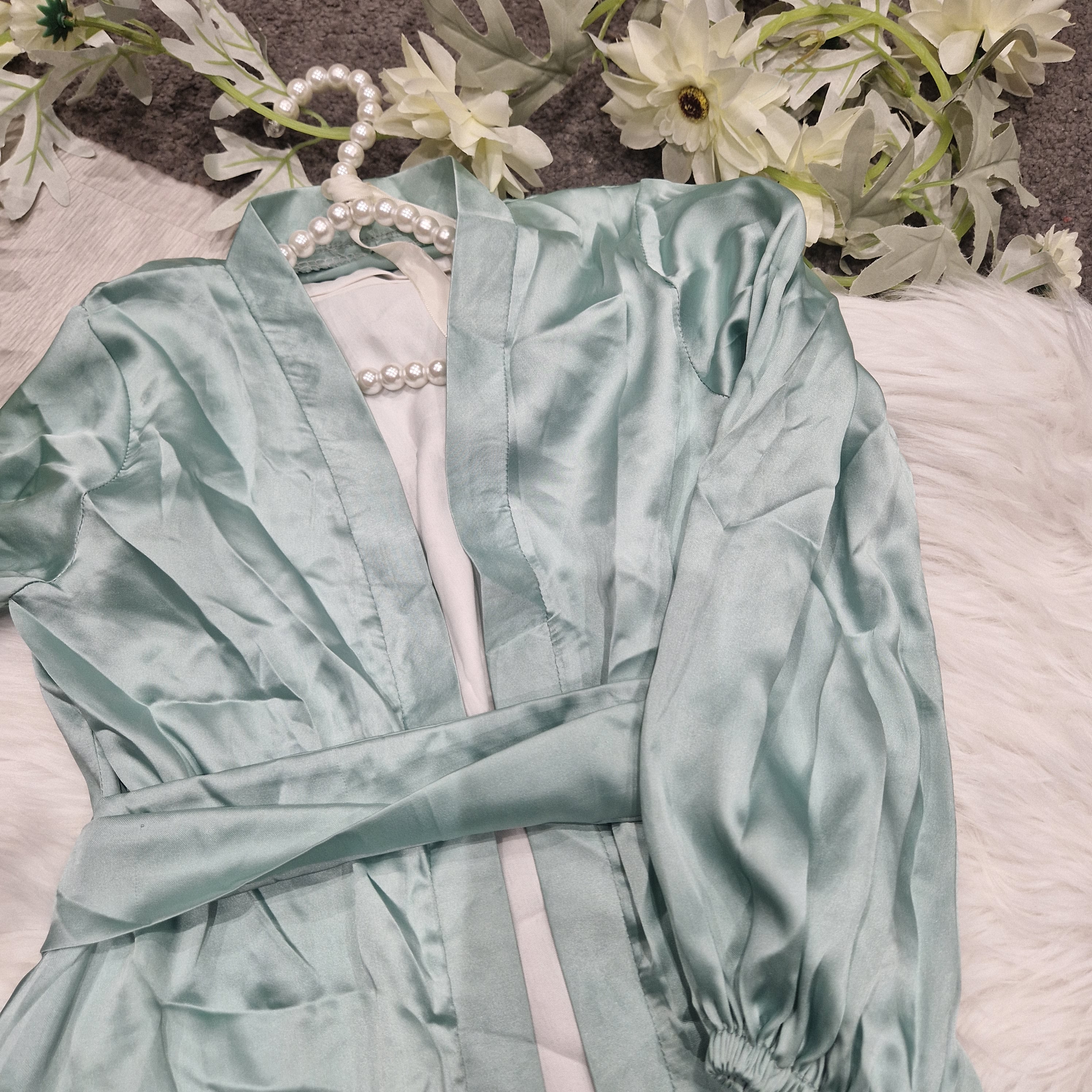 Mint Abaya (1 yr and Adult Small)