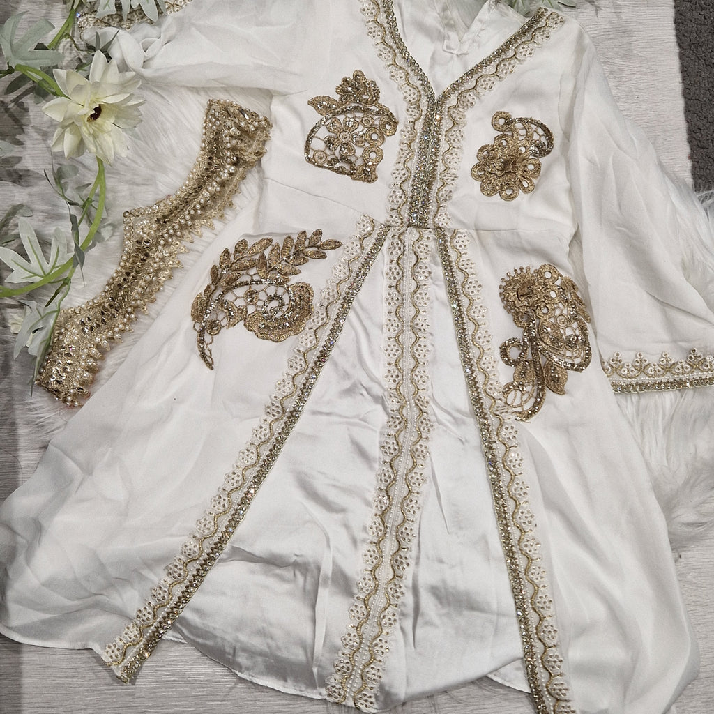 Double fronted Abaya (1 yr and Adult Small)