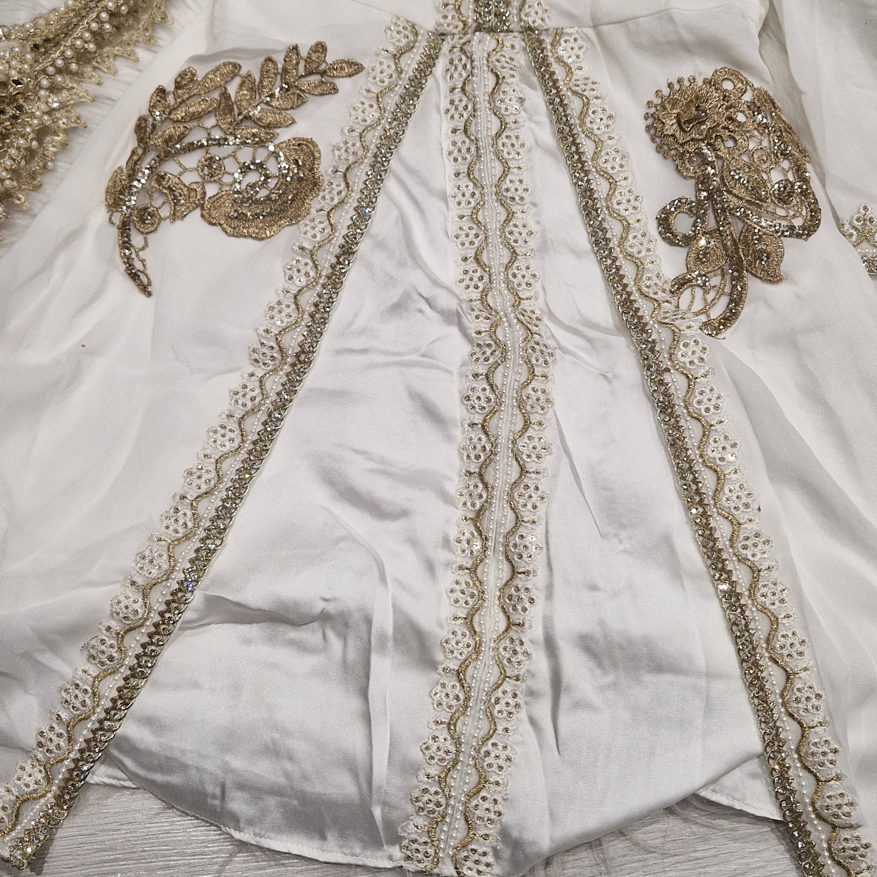 Double fronted Abaya (1 yr and Adult Small)