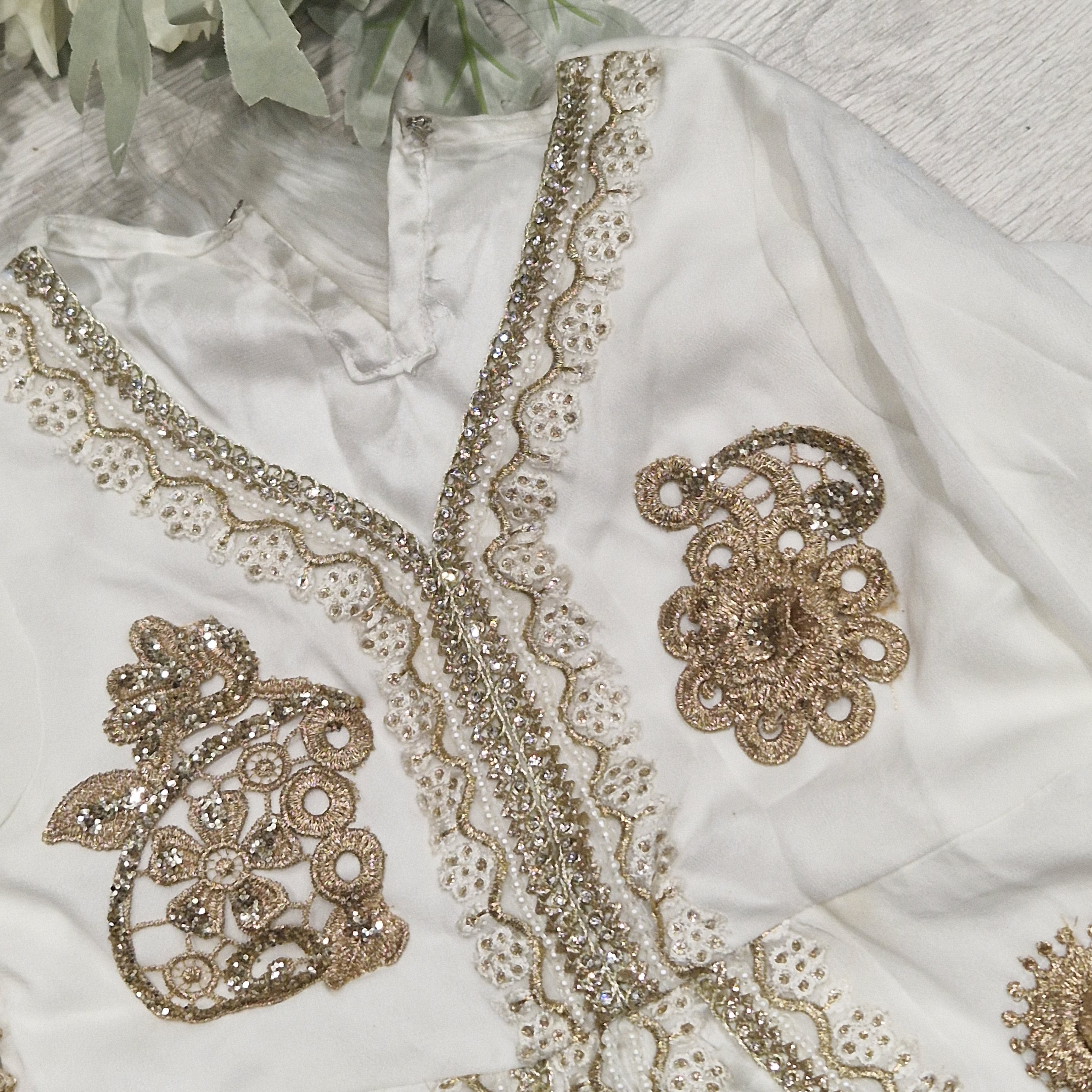 Double fronted Abaya (1 yr and Adult Small)