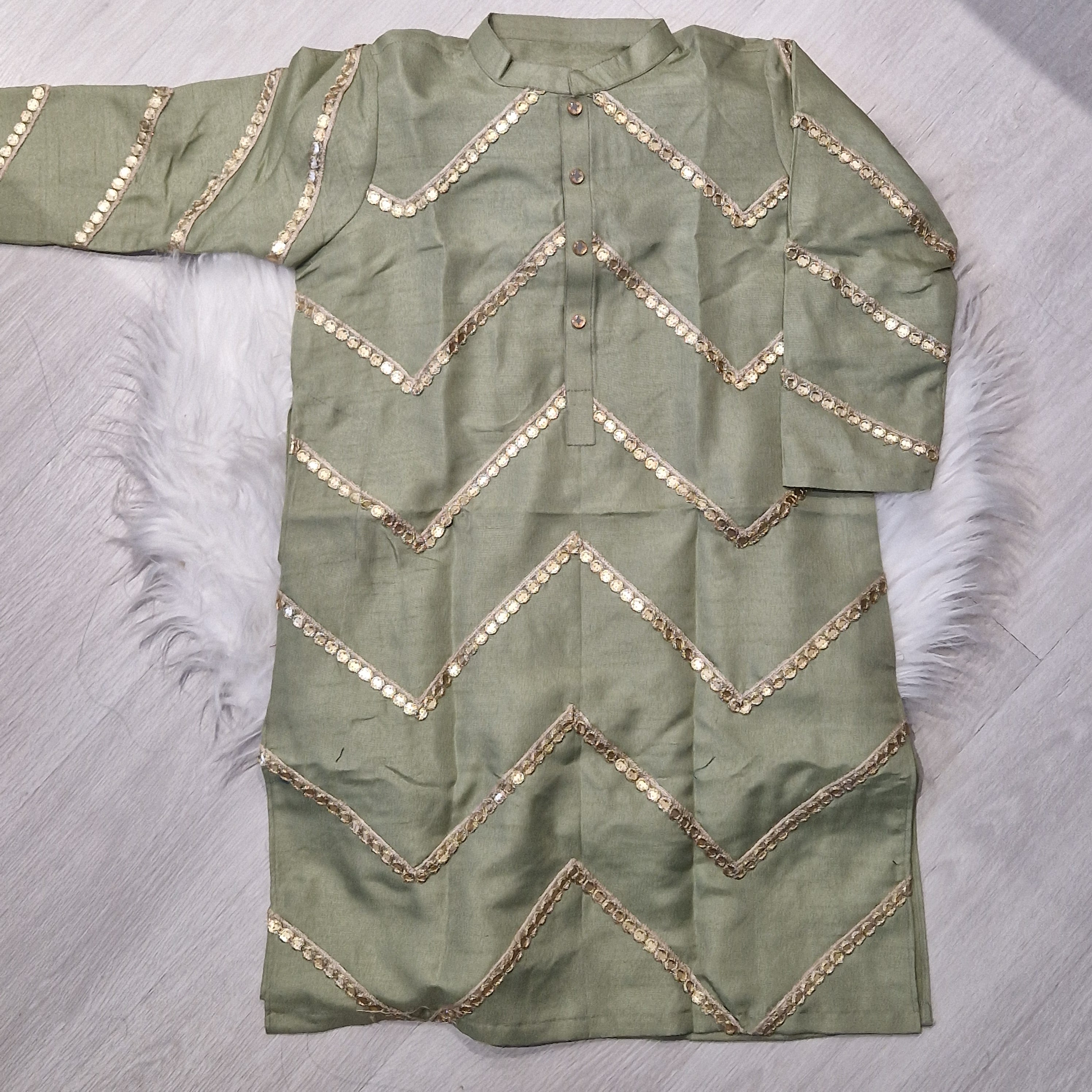 Boys sage green (5-6 years, 7-8 years, adult XL)