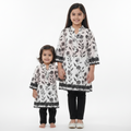 Black Lawn cotton with black trousers (newborn to 15 years)