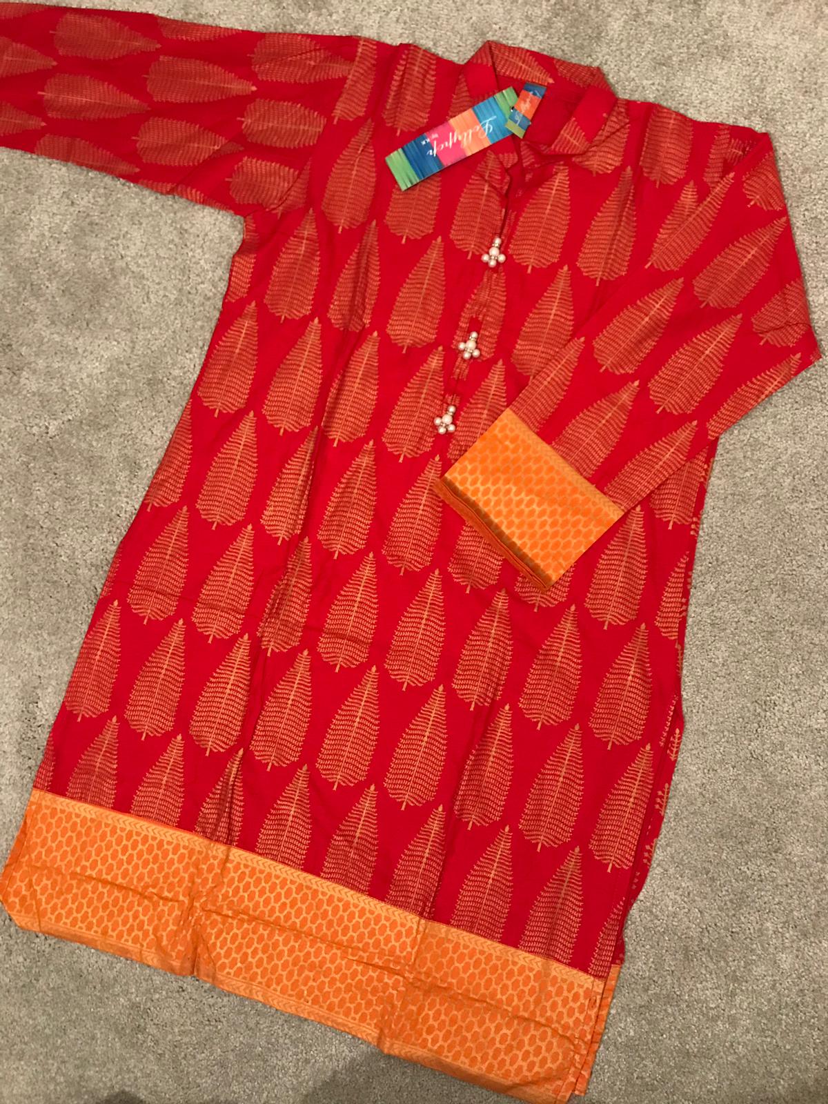Lollipop kurta 14-15 years