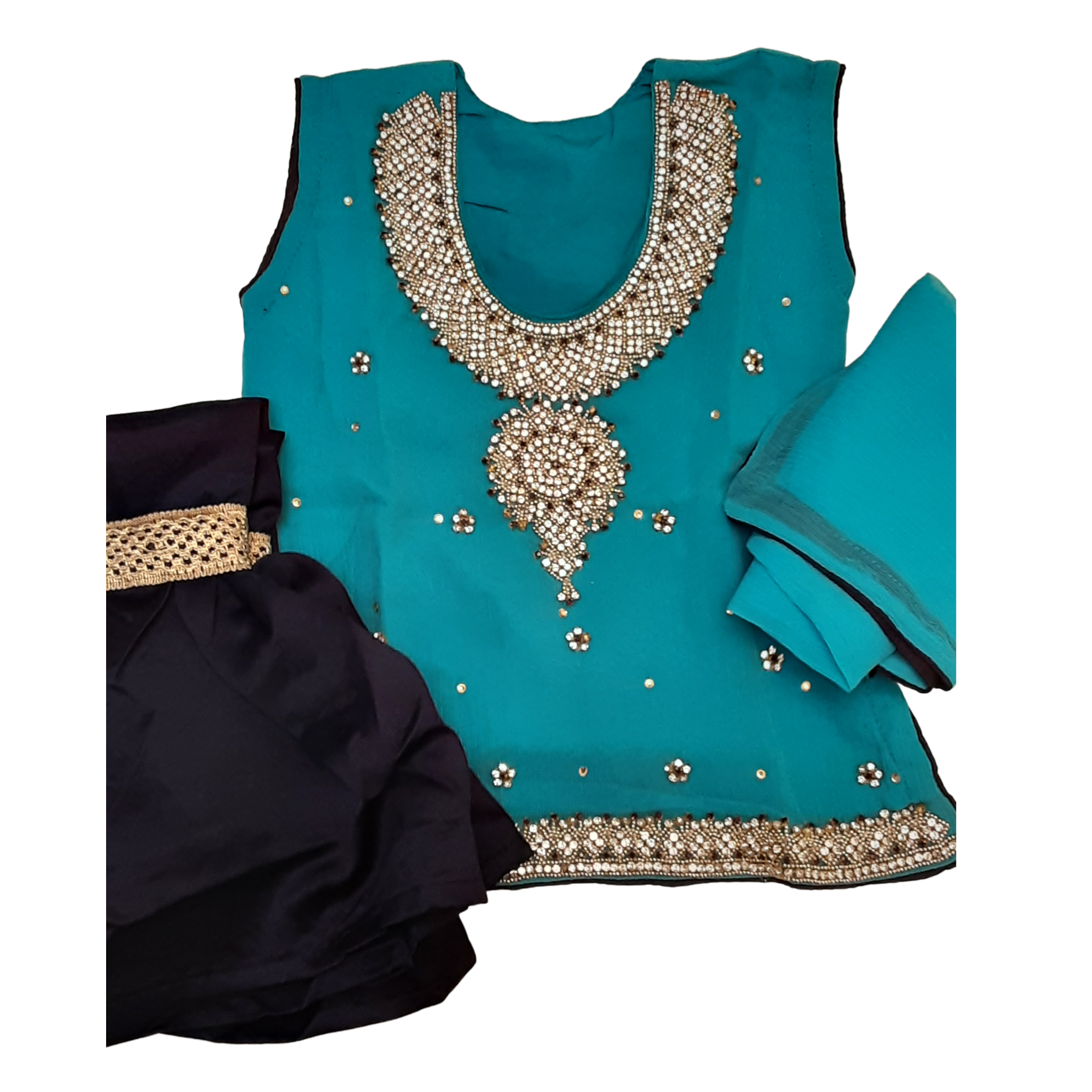 3 piece fancy gharara