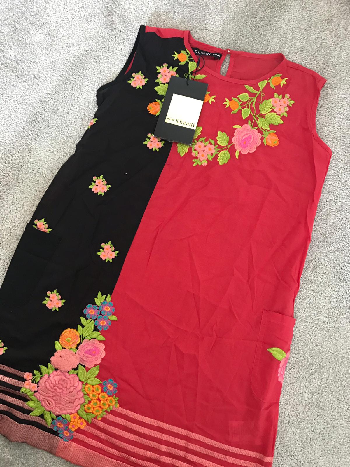 KHAADI - Red and black (age 9-10 years)
