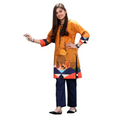Waniya mustard 2 piece suit (6-7 years)