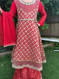 Mona by Allys 3-piece heavy work with skirt (10,14 years)