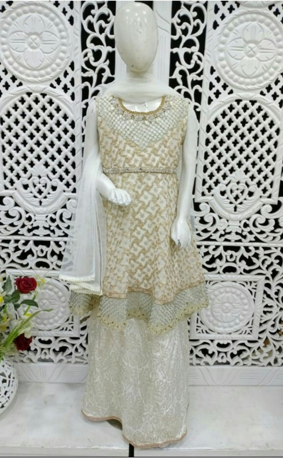 Mona by Allys 3-piece heavy with skirt (6,10,14 years)