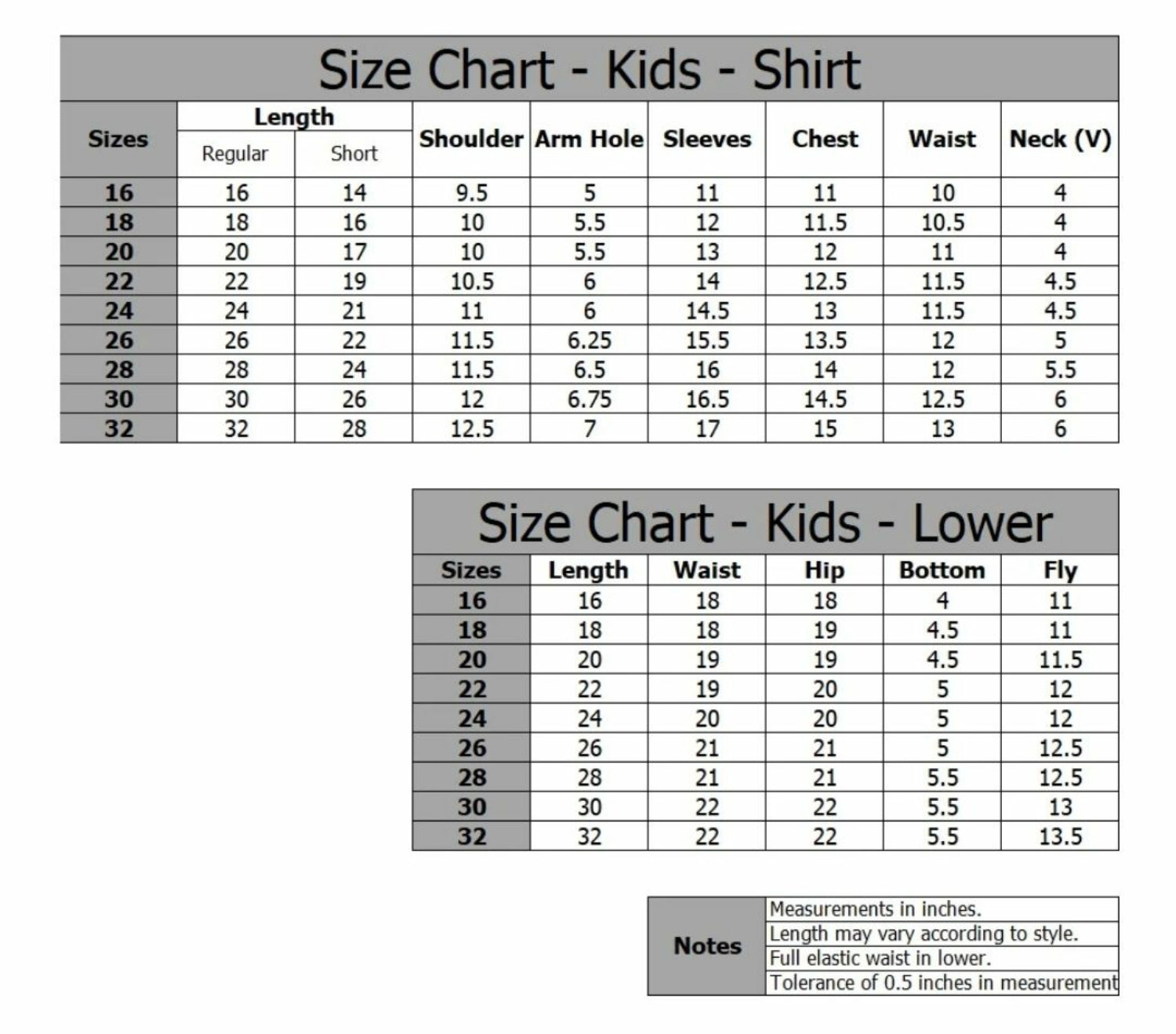 Senorita 3-piece (4-5 years)
