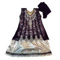 Purple/ gold with skirt