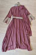 Dusky pinky purple Abaya - 3 years and Small