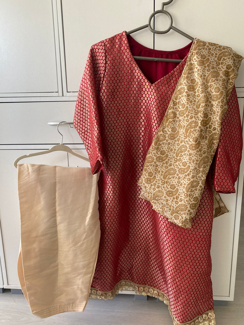 Twinning jamawar set 4 years and adult small-medium