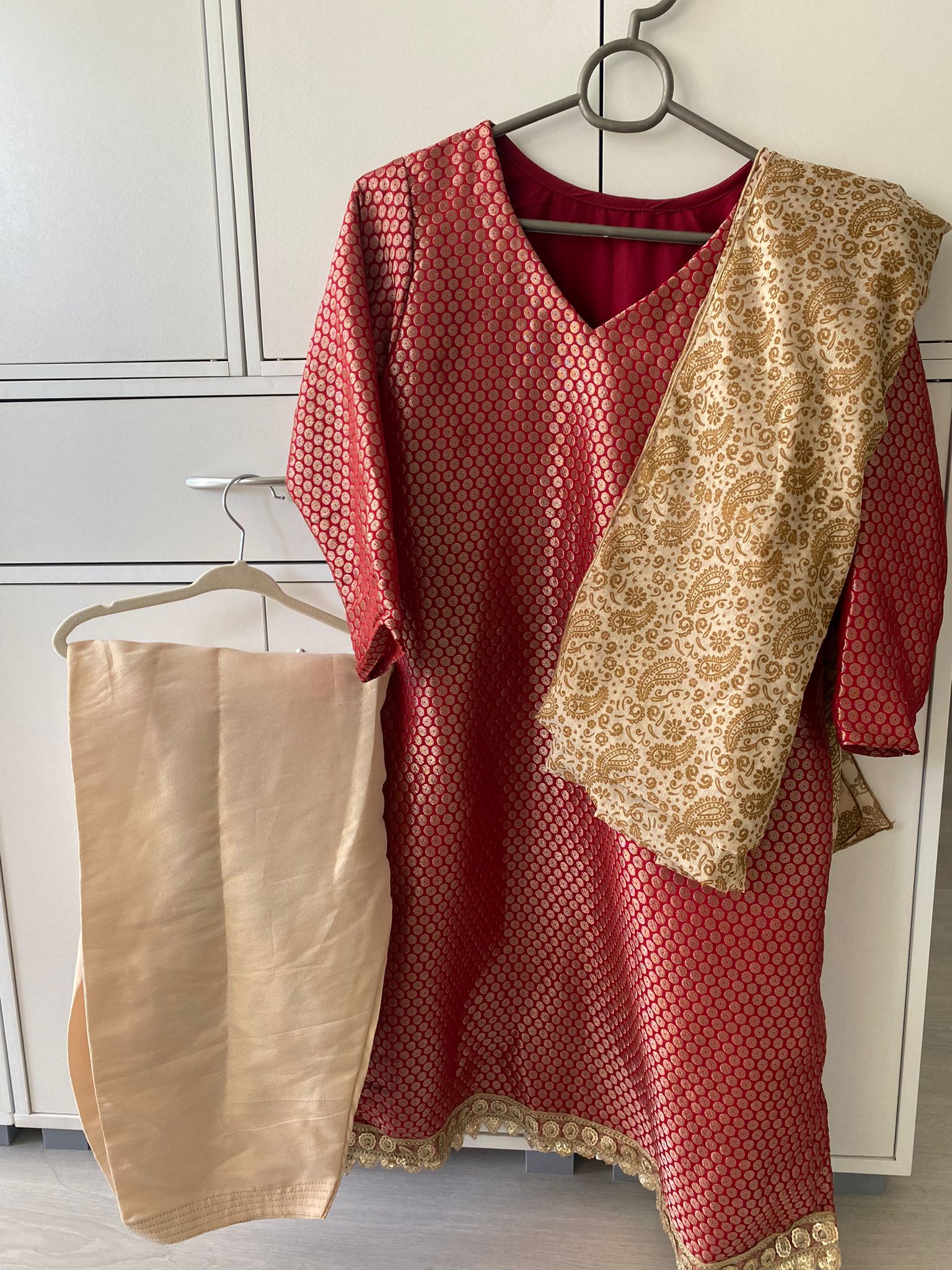 Twinning jamawar set 4 years and adult small-medium