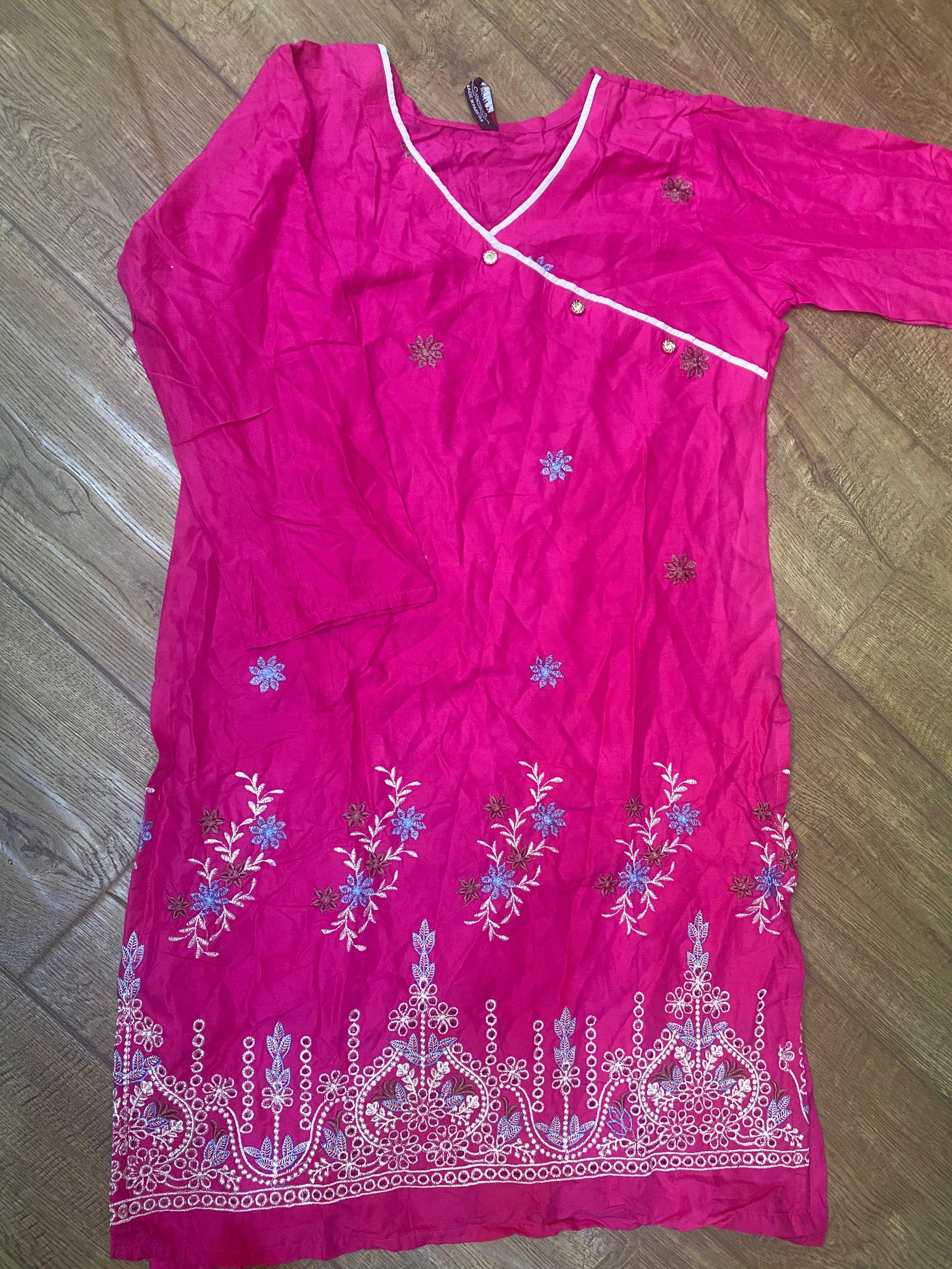 Pink kurta adult small