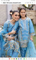 Allys blue 3-piece (5/6 yrs - Adult XL)