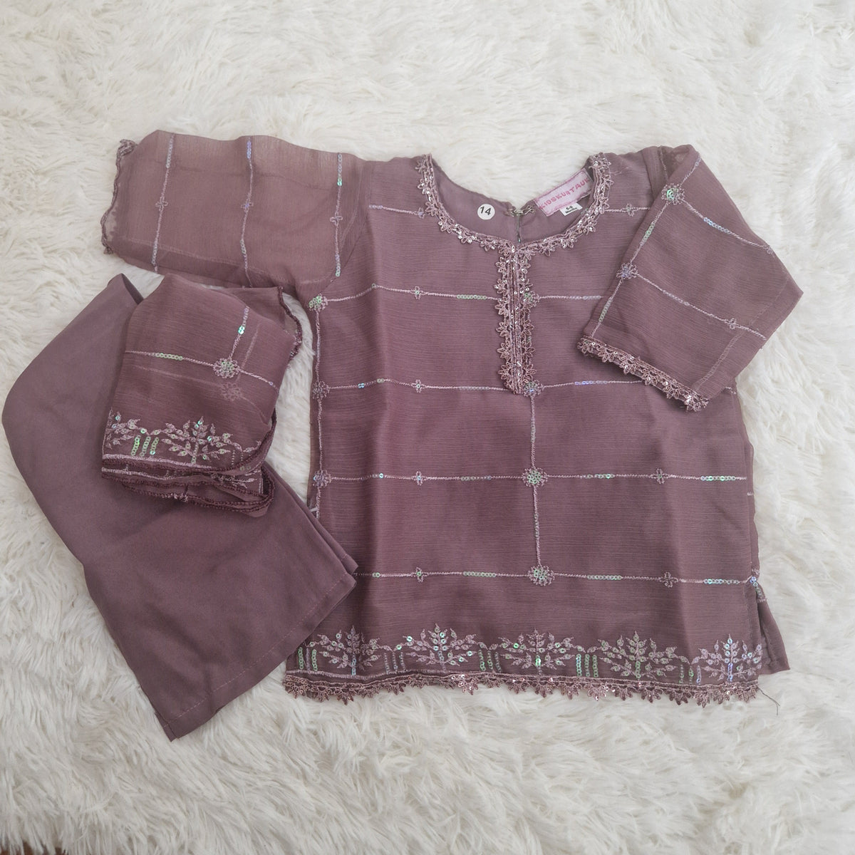 Lilac chiffon (6-9 months)