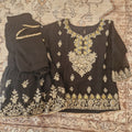 Black gharara (6-12 months and 7-8 yrs)