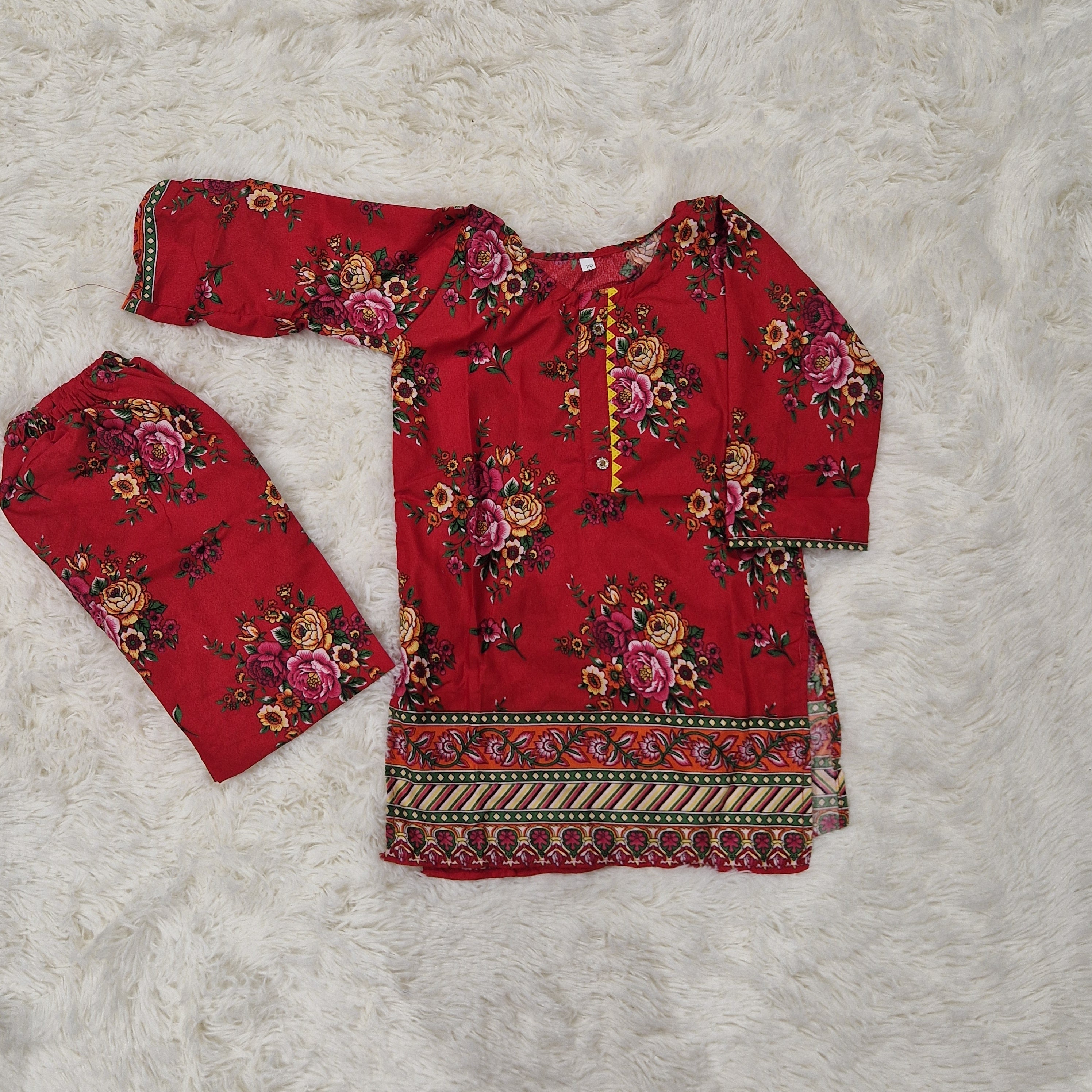 Cotton 2-piece (2-6 years and Adult medium)