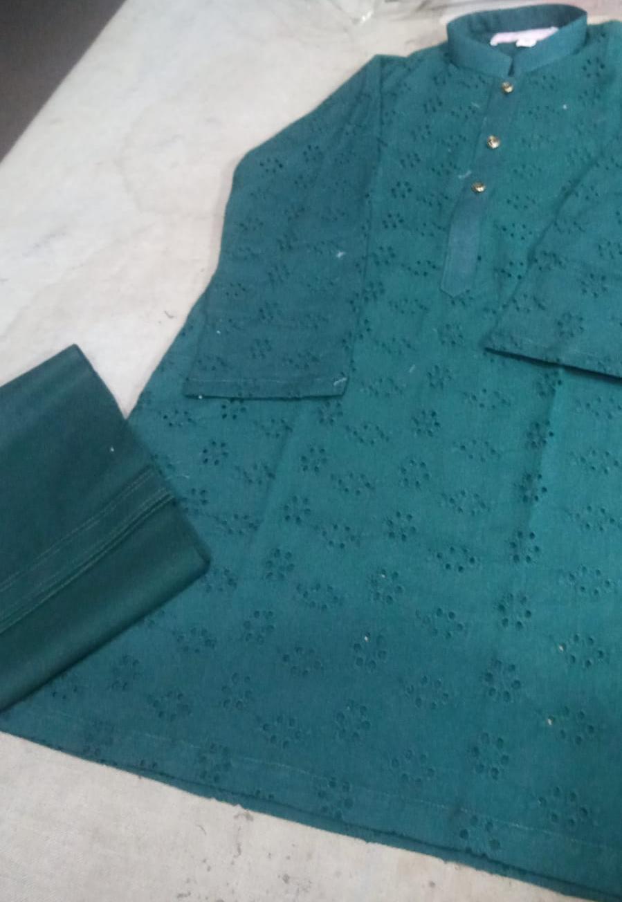 Emerald Green shalwar kameez (0-3 months to Adult XXL)