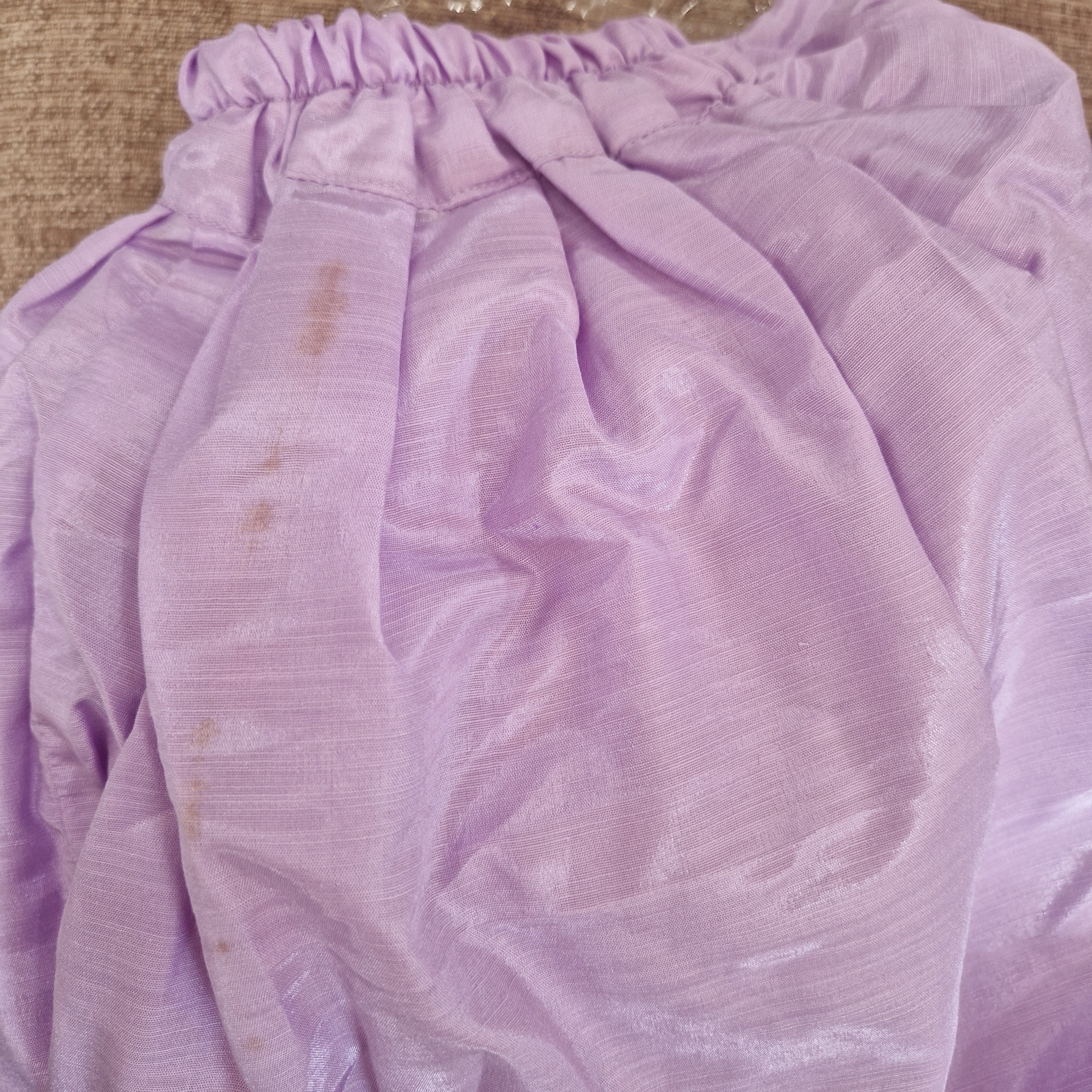Lilac farshi shalwar (2-3 years)