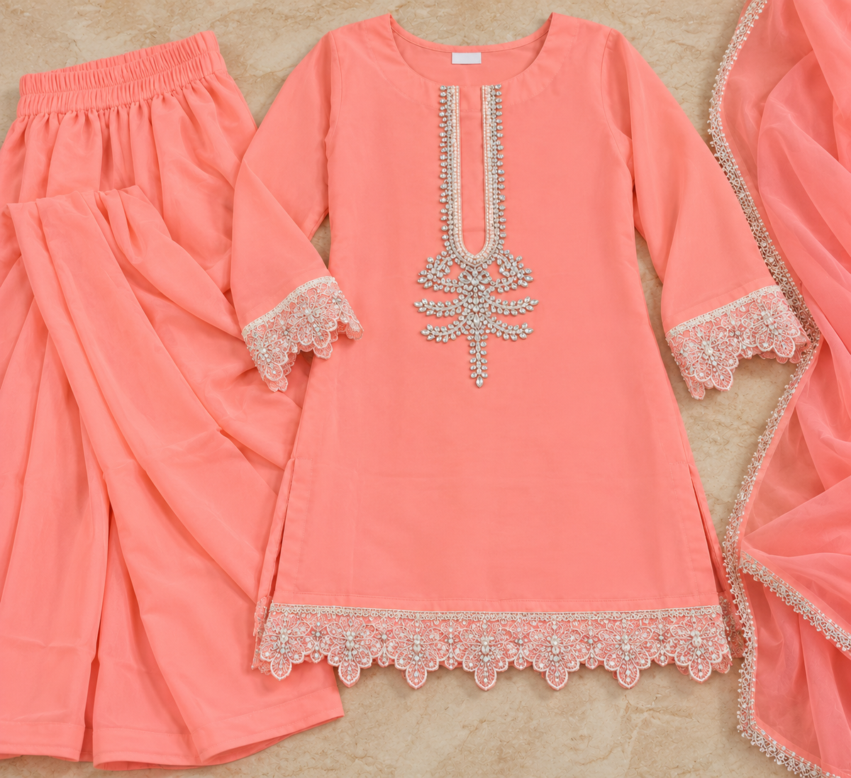 Sharnee Peach - 🩷(0-3 months to Adult XXXL)