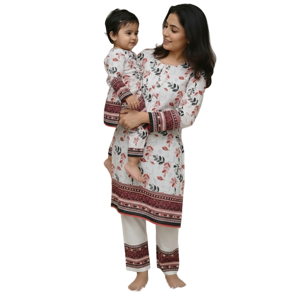 Cotton 2-piece (1-6 years and Adult medium)