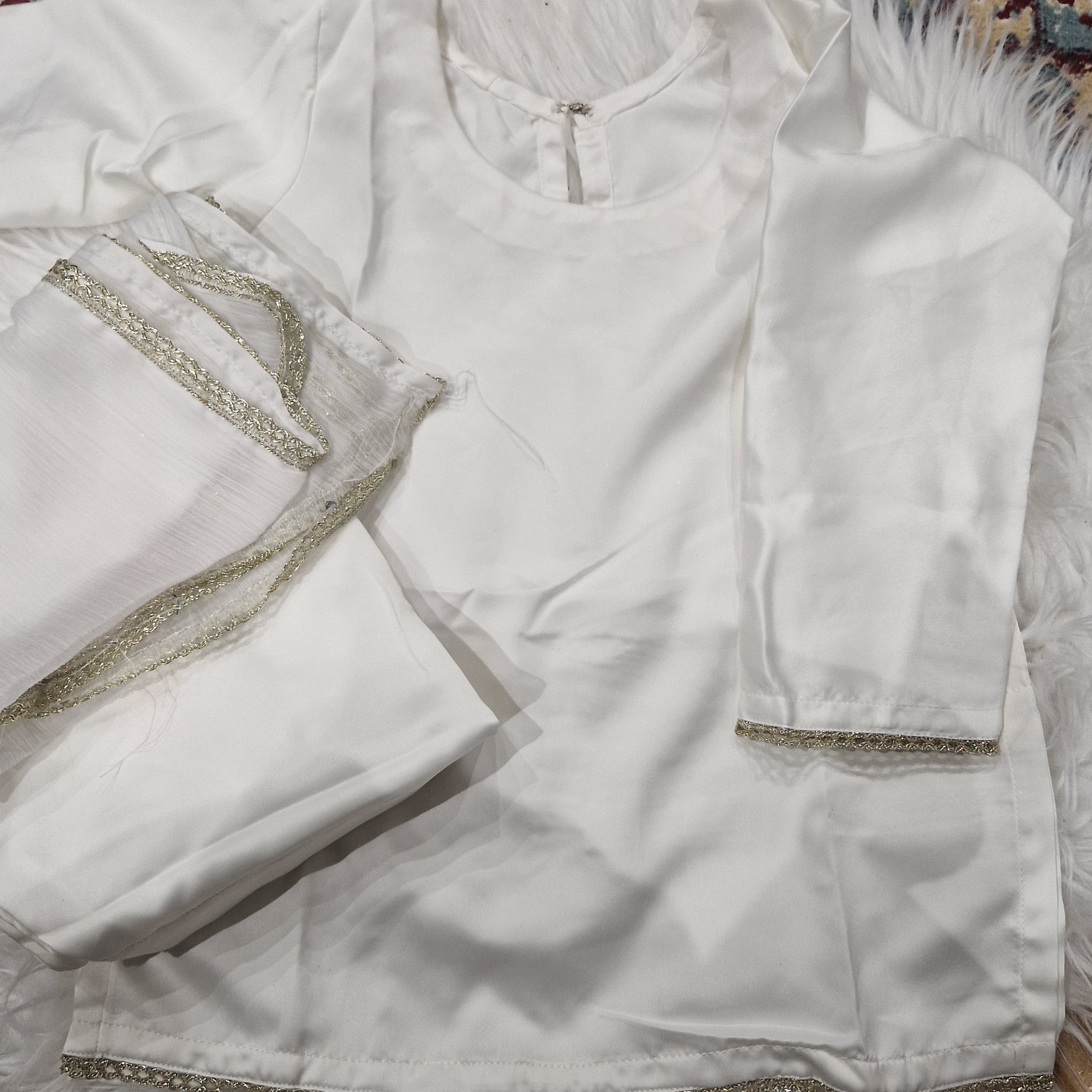 White with shalwar ( 0-3 m, )