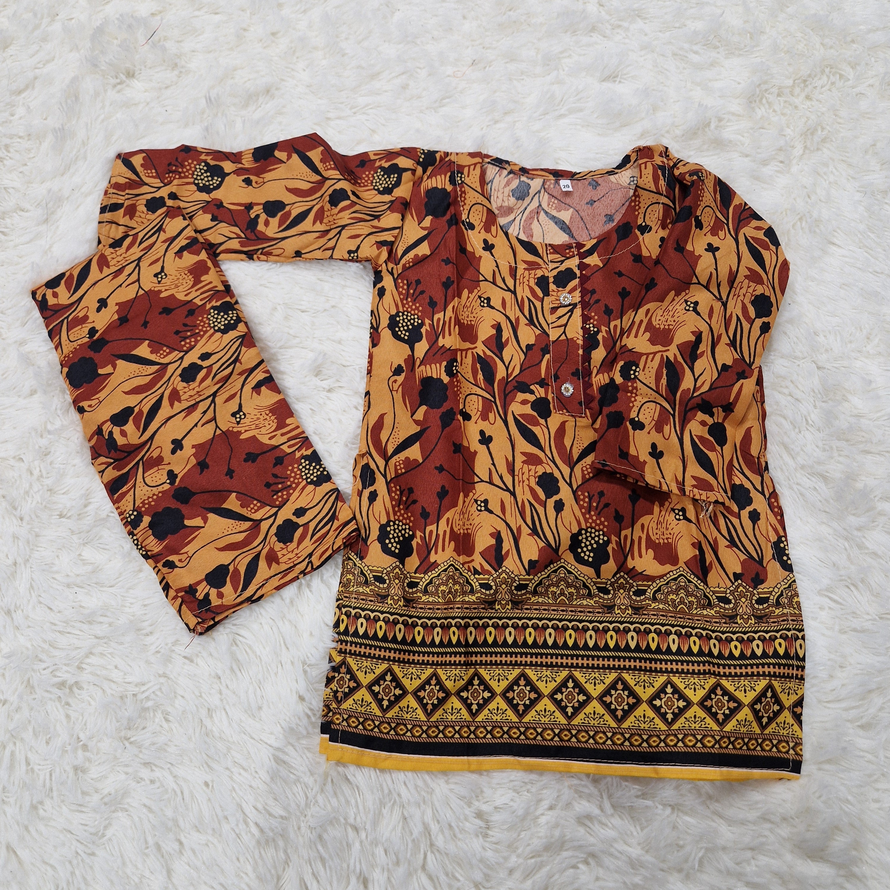 Cotton 2-piece (2-6 years and Adult medium)