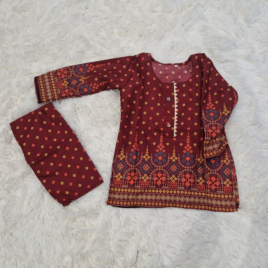Cotton 2-piece (1-6 years and Adult medium)