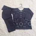 Navy blue 2-piece (6 months to 3 years)