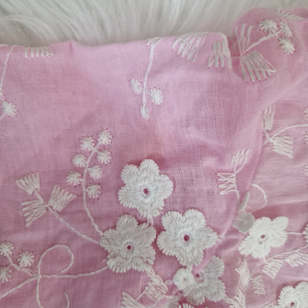 Baby pink 3d flower (6-9 months)