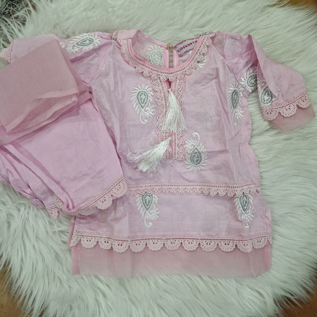 Baby pink/grey mother daughter (0 months-adult XXXL)