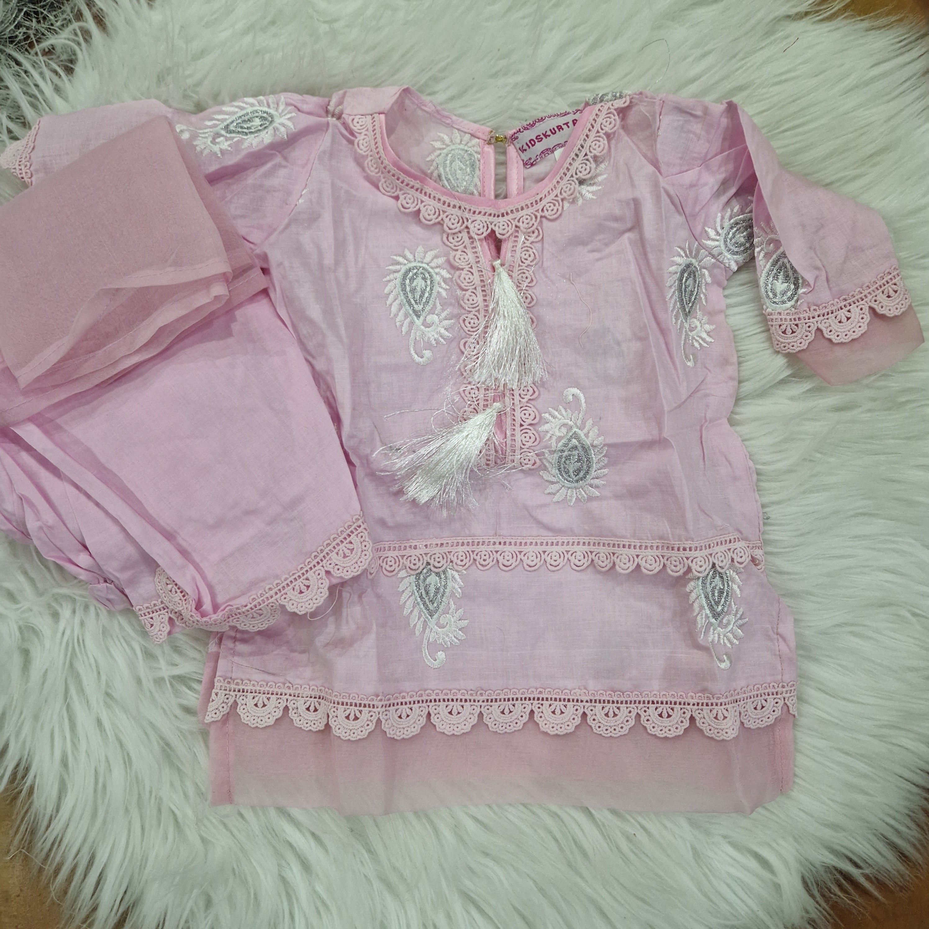 Baby pink/grey mother daughter (0 months-adult XXXL)
