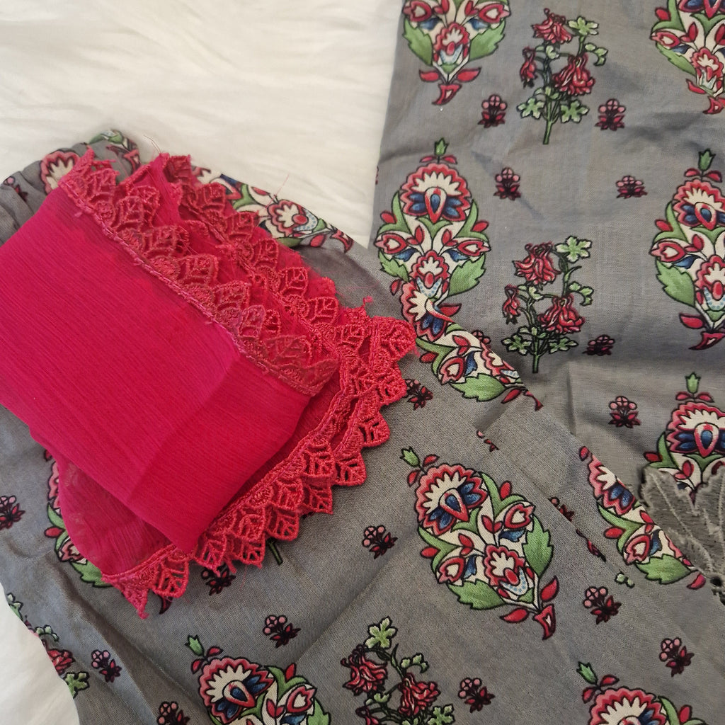 Grey/pink mother daughter co-ord (0-xxxl)
