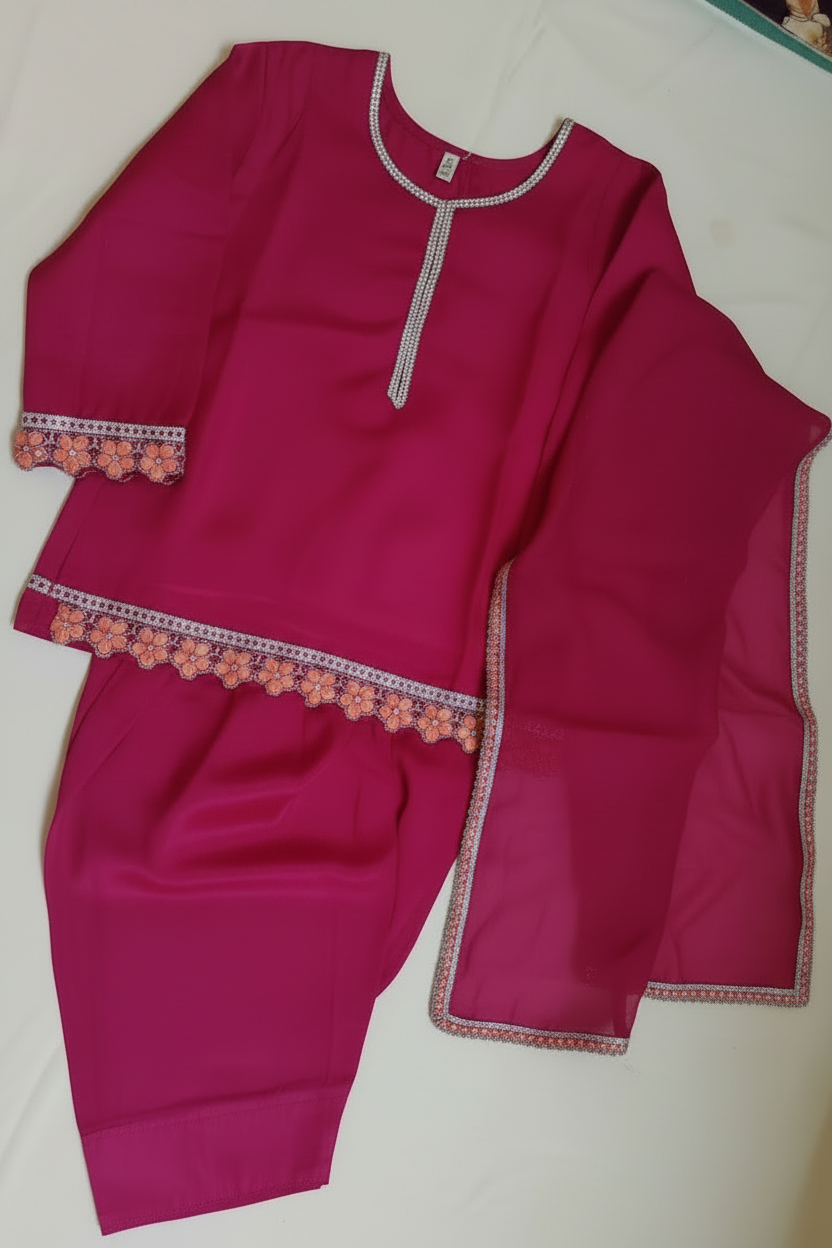 Sharnee Hot Pink 💖(0-3 months to Adult XXXL)