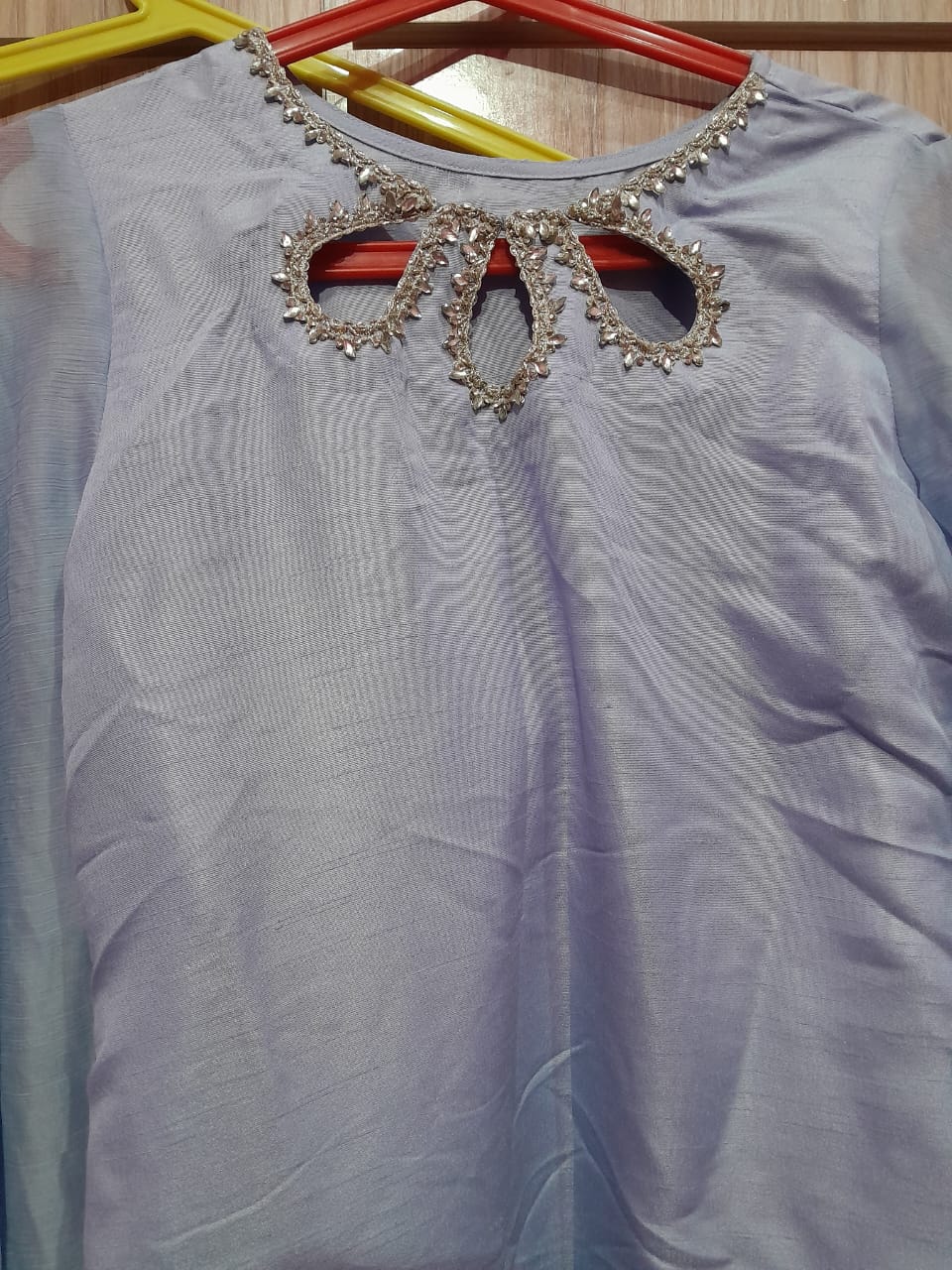 Blue long sleeved Mother daughter set - sold together.