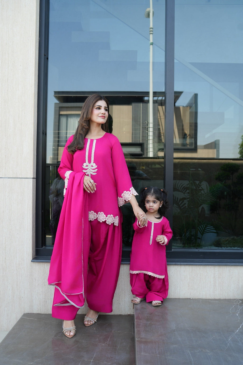 Sharnee Hot Pink 💖(0-3 months to Adult XXXL)