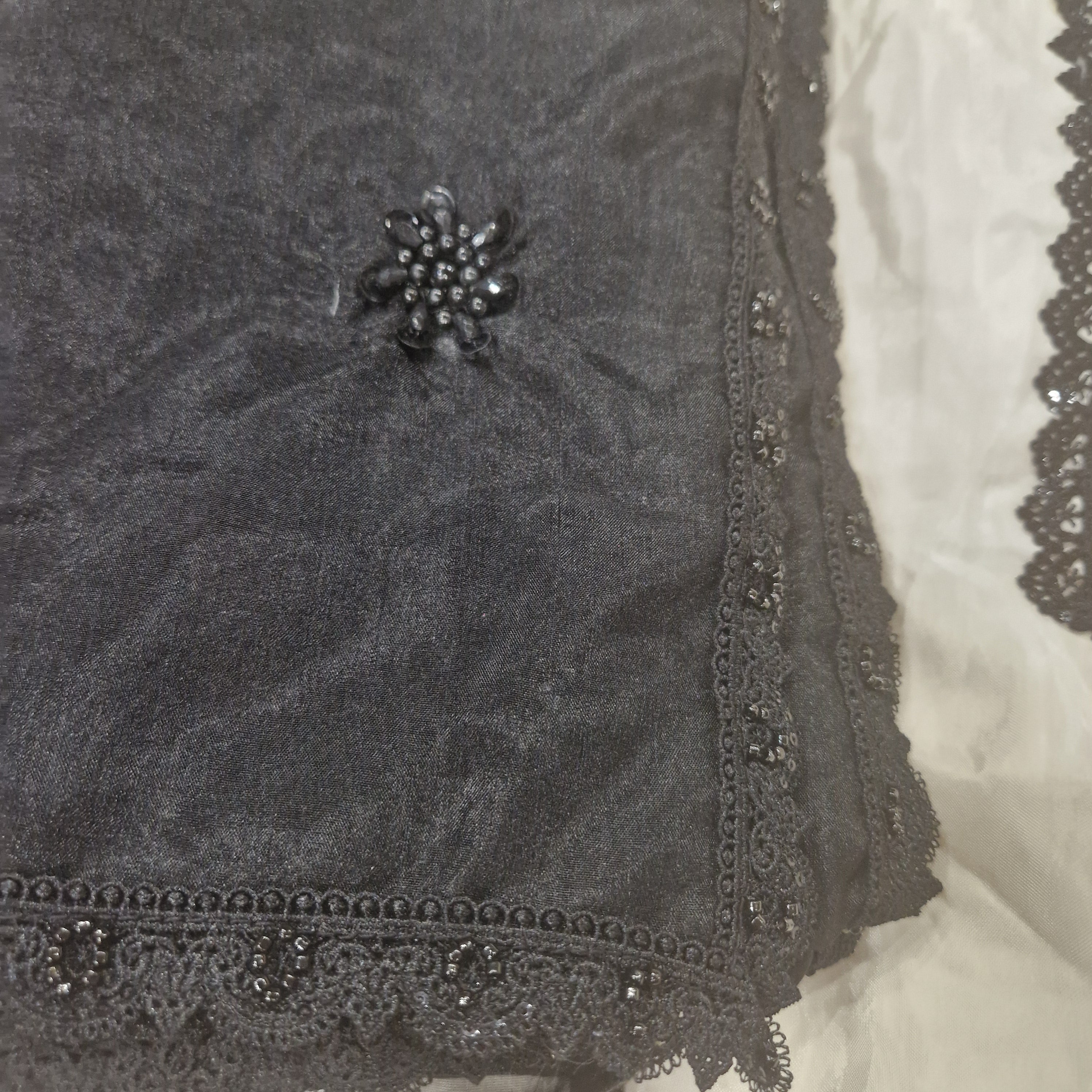 Mother Daughter- Russian silk cream and black (0-3 months to XXL)