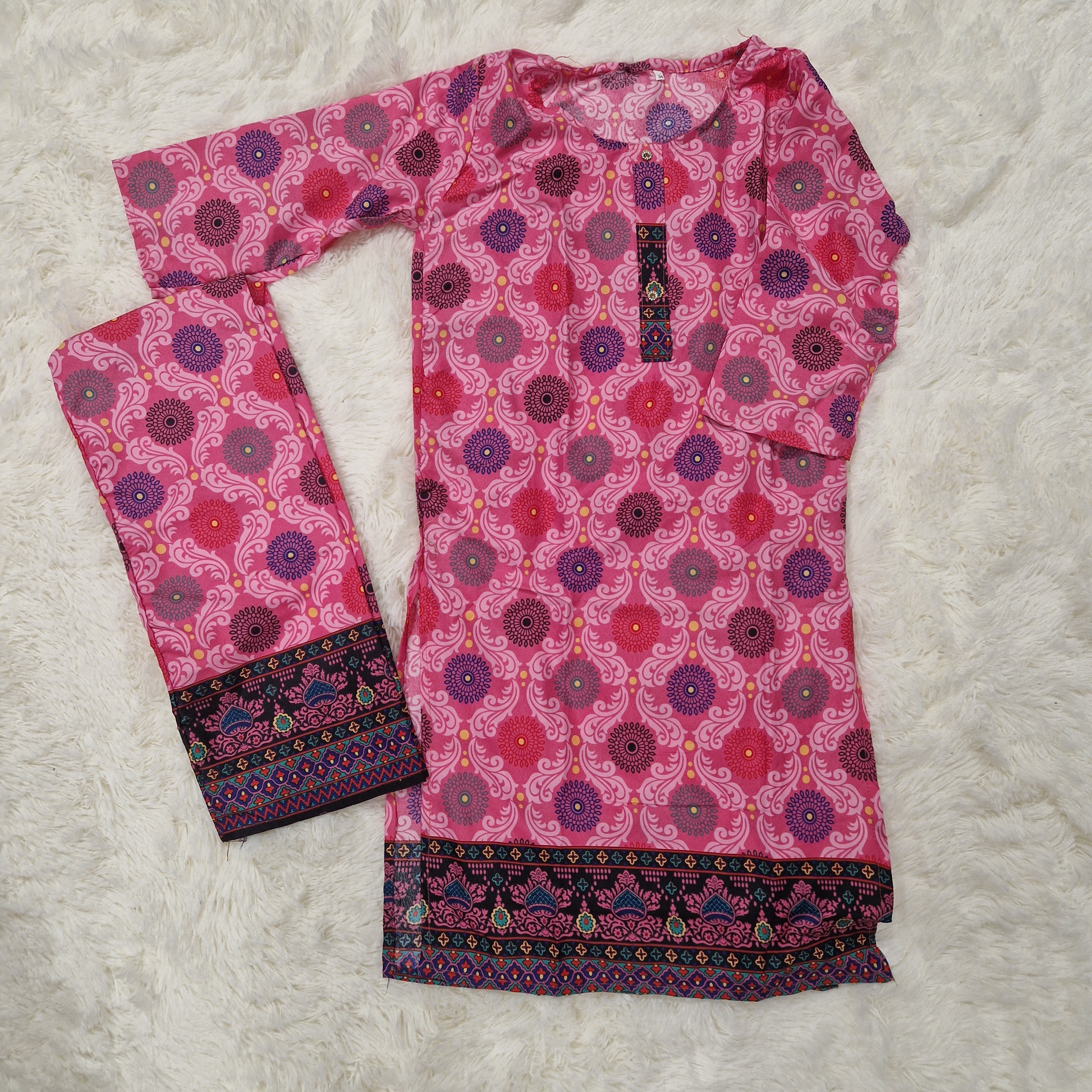7-12 years cotton 2-piece