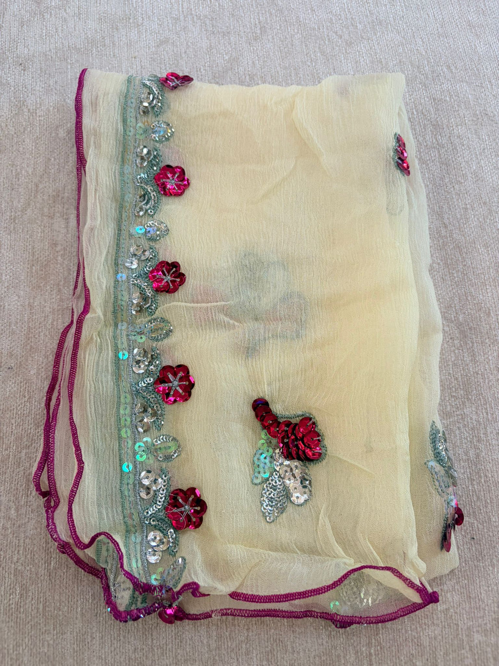 Butter yellow silk (0-3 months to 2-3 years)