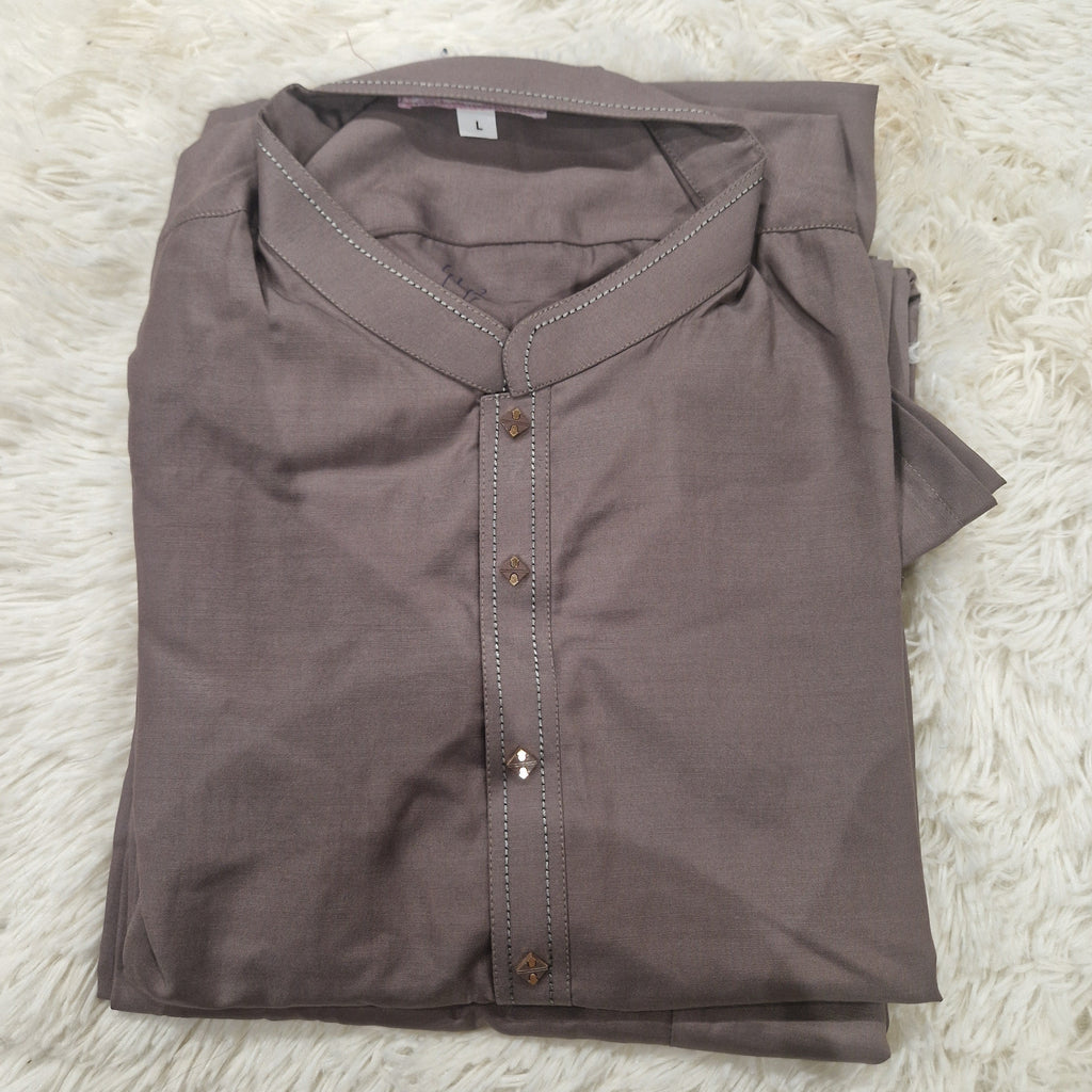 Dad Mauve shalwar Kameez (adult XS to XXL)