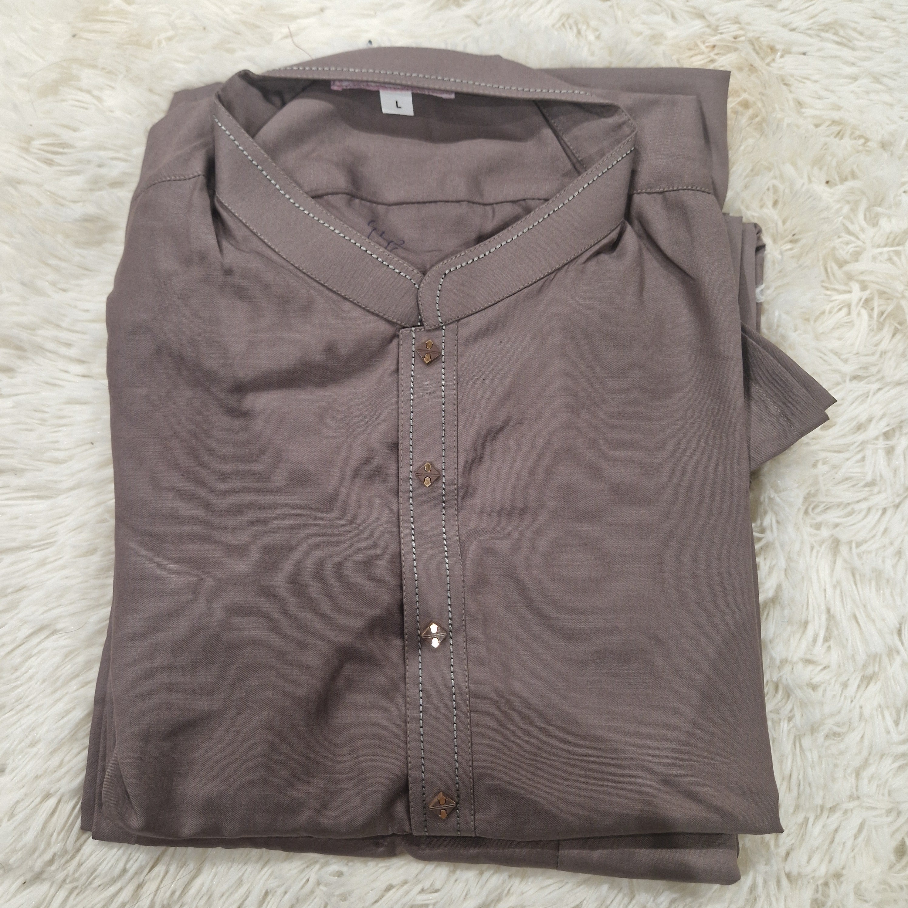 Dad Mauve shalwar Kameez (adult XS to XXL)
