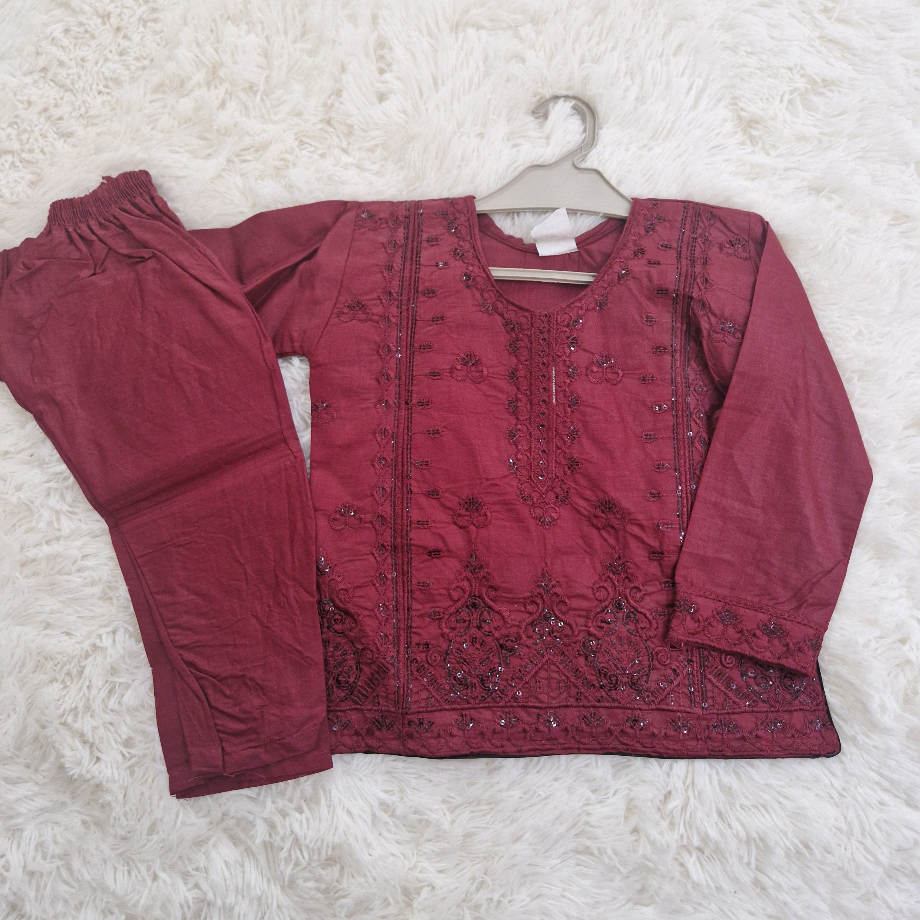 Maroon 2-piece (6 months to 3 years)