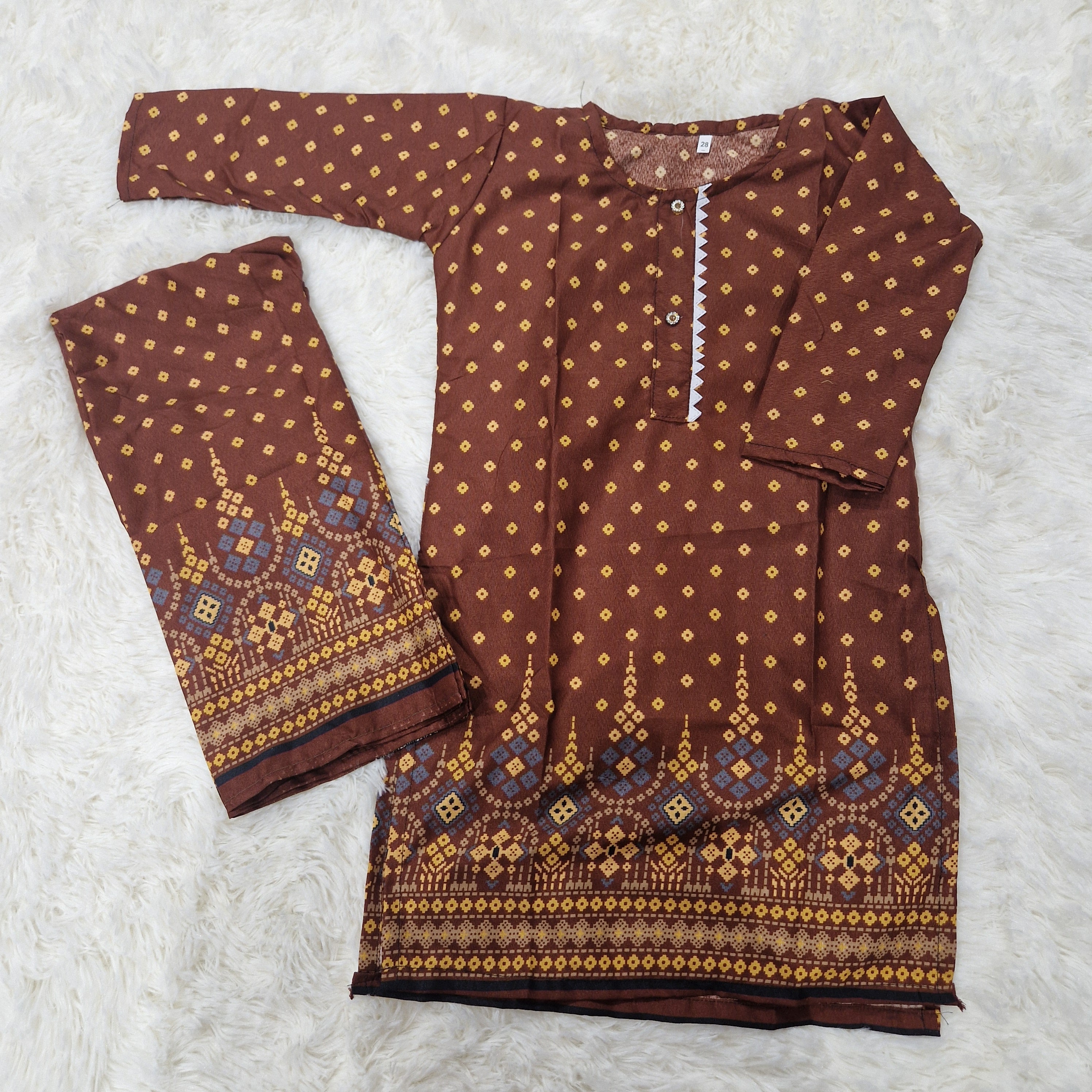 Cotton 2-piece (7-11 years and Adult medium)