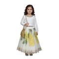 Silk top and organza skirt (1-2 years)