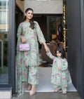💚🩷 Noor Mint Floral (0-3 months to XXL)