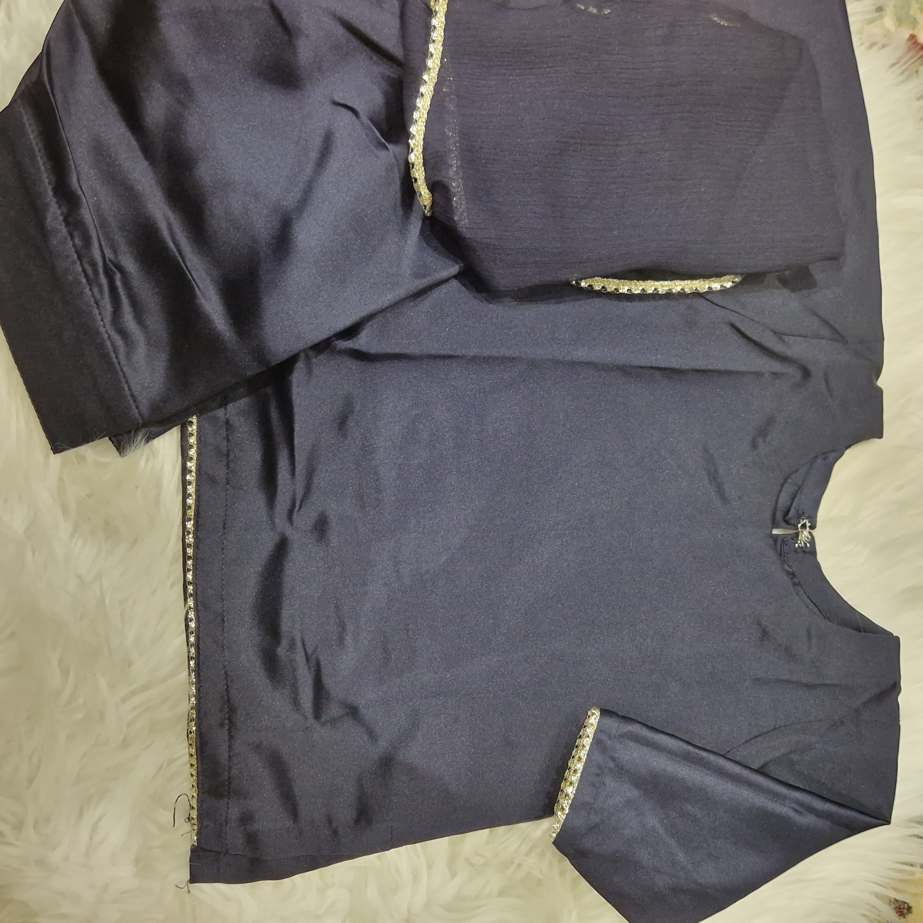 Navy with shalwar ( 6-9 months, and  3-4 yrs)
